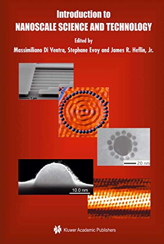 Introduction to nanoscale science and technology Cover