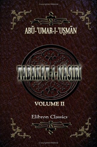 Tabakat-i-Nasiri Cover