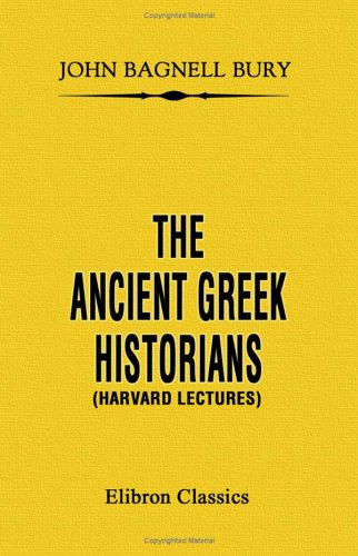 The Ancient Greek Historians Cover