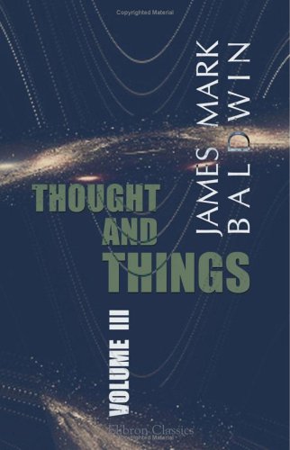 Thought and Things Cover