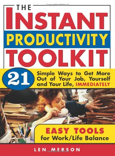 The instant productivity toolkit Cover