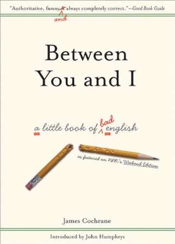Between you and I Cover