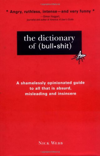 The Dictionary of Bullshit Cover