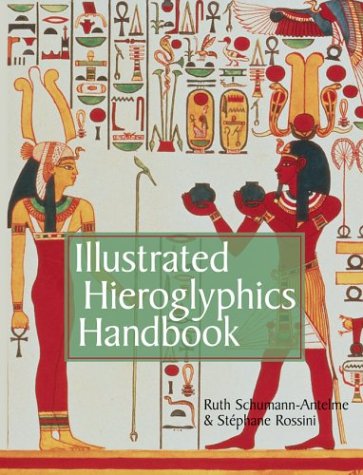 Illustrated hieroglyphics handbook Cover