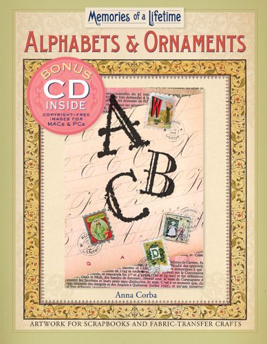 Memories of a Lifetime: Alphabets & Ornaments Cover