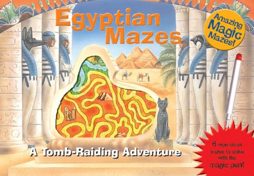 Amazing Magic Mazes: Egyptian Mazes Cover