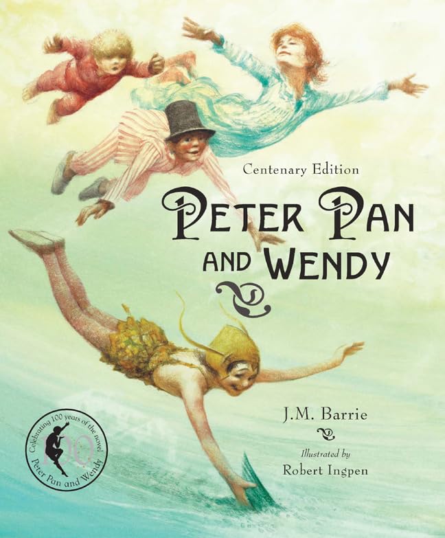 Peter Pan and Wendy: Centenary Edition (Sterling Illustrated Classics) Cover