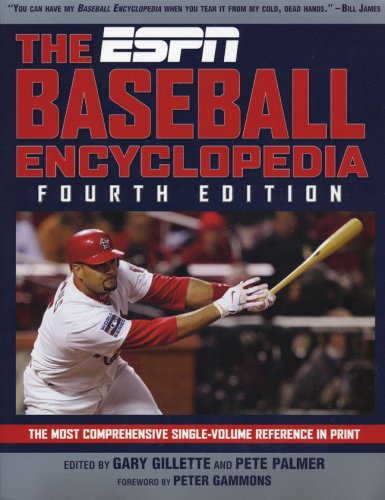 The ESPN Baseball Encyclopedia, Fourth Edition (Espn Baseball Encyclopedia) Cover
