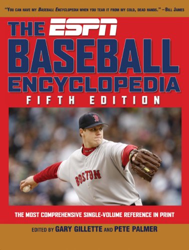 The ESPN Baseball Encyclopedia, Fifth Edition (Espn Baseball Encyclopedia) Cover