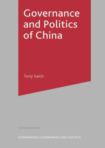 Governance and politics of China Cover