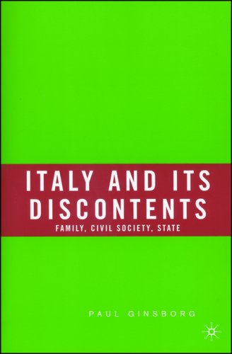 Italy and its discontents Cover