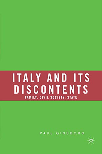 Italy and its discontents Cover