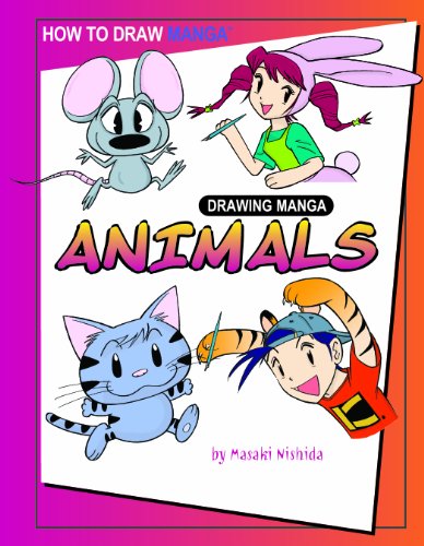 Drawing Manga Animals Cover