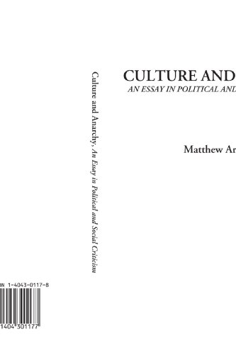 Culture and Anarchy Cover