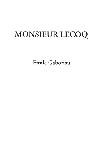 Monsieur Lecoq Cover