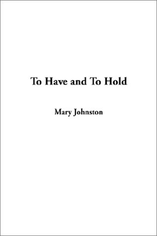 To Have and to Hold Cover