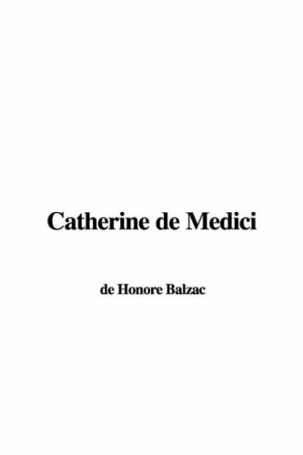 Catherine De Medici Cover