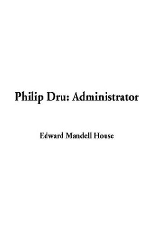 Philip Dru Cover