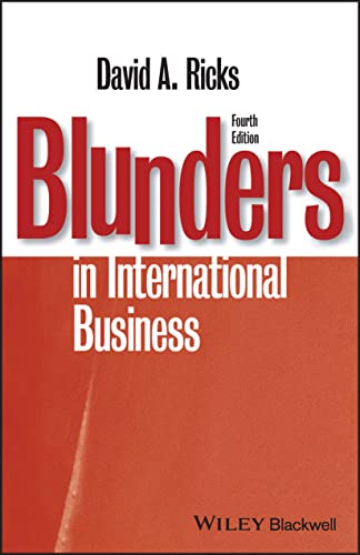 Blunders in international business Cover