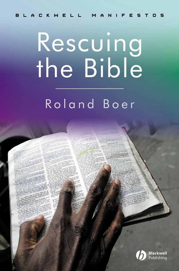 Rescuing the Bible (Blackwell Manifestos) Cover