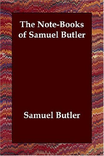 The Note-Books of Samuel Butler Cover