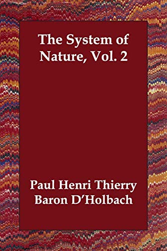 The System of Nature, Vol. 2 Cover