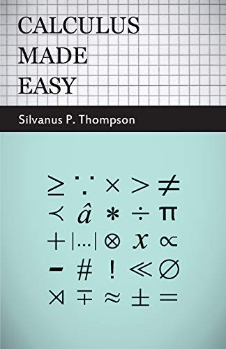 Calculus made easy Cover