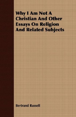 Why I am not a Christian Cover