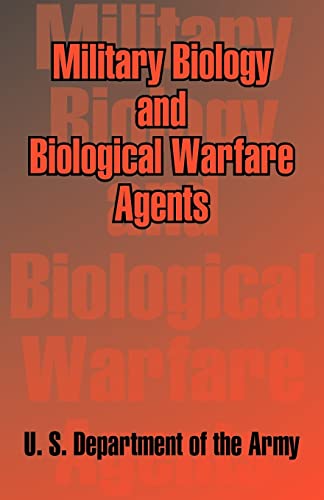 Military Biology and Biological Warfare Agents Cover