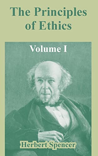 The Principles of Ethics, Vol. 1 Cover