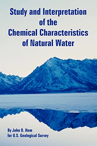 Study And Interpretation of the Chemical Characteristics of Natural Water Cover