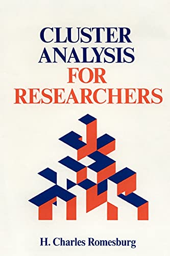 Cluster Analysis for Researchers Cover