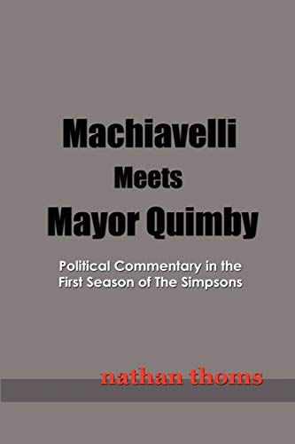 Machiavelli Meets Mayor Quimby Cover