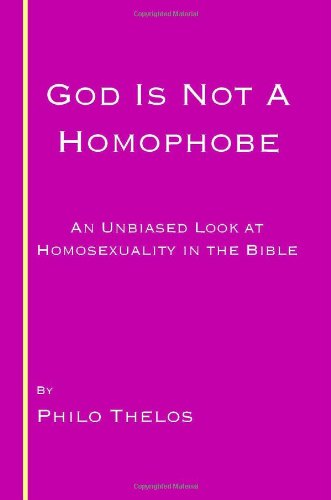 God is not a Homophobe Cover