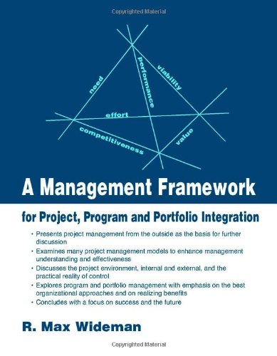 A Management Framework for Project, Program and Portfolio Integration Cover