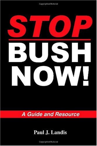 Stop Bush Now! Cover