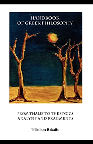 Handbook of Greek Philosophy: From Thales to the Stoics Cover