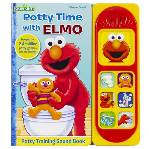 Potty Time with Elmo (Liittle Sound Book) Cover
