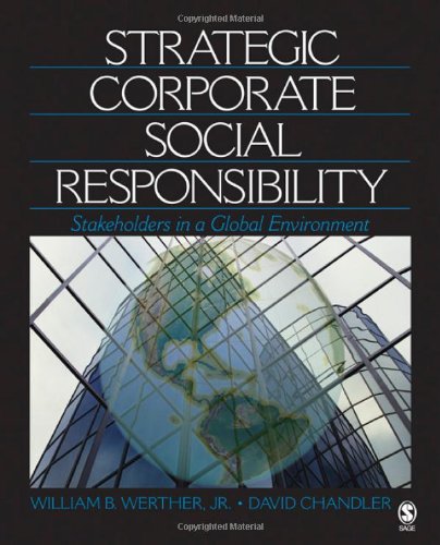 Strategic corporate social responsibility Cover
