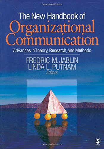 The New Handbook of Organizational Communication Cover
