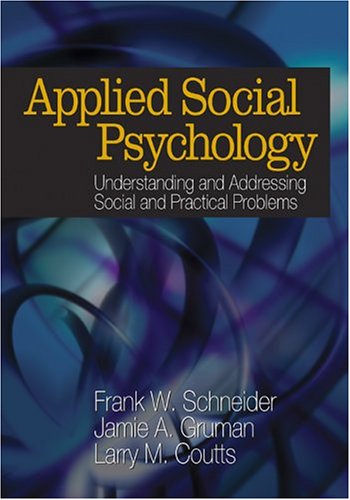 Applied social psychology Cover