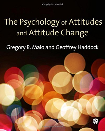 The psychology of attitudes and attitude change Cover
