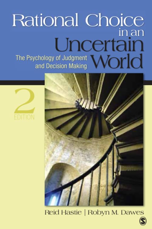 Rational choice in an uncertain world Cover
