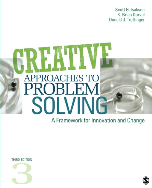 Creative approaches to problem solving Cover