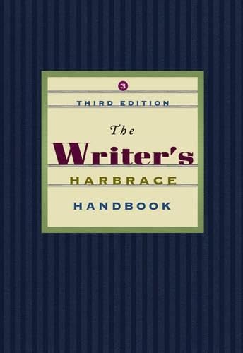 The writer's Harbrace handbook Cover