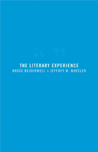 The literary experience Cover