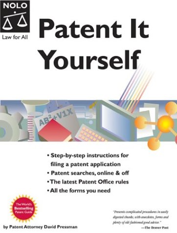 Patent it yourself Cover