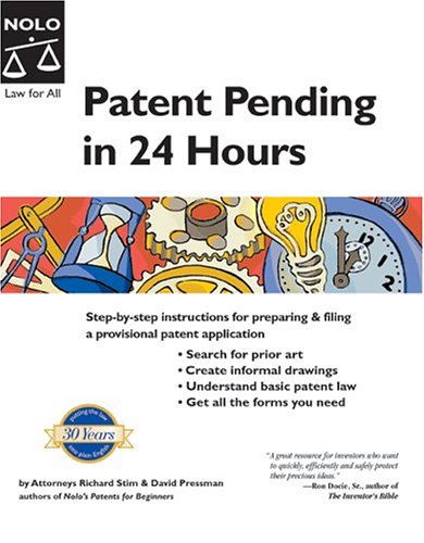 Patent Pending in 24 Hours Cover