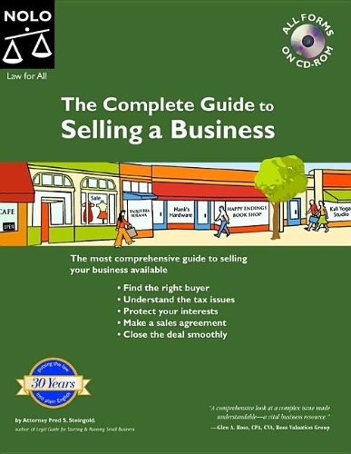The Complete Guide to Selling a Business Cover