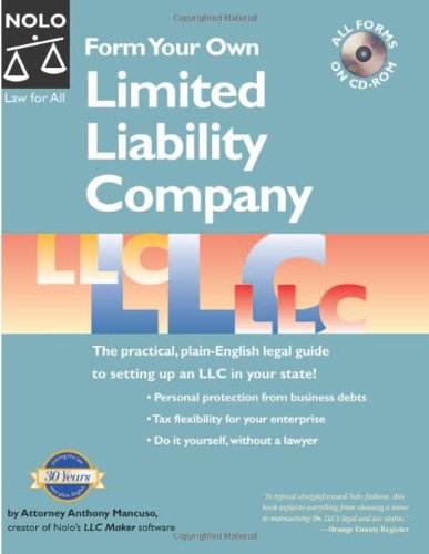 Form your own limited liability company Cover
